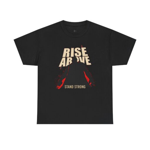Rise above Unisex Heavy Cotton Tee