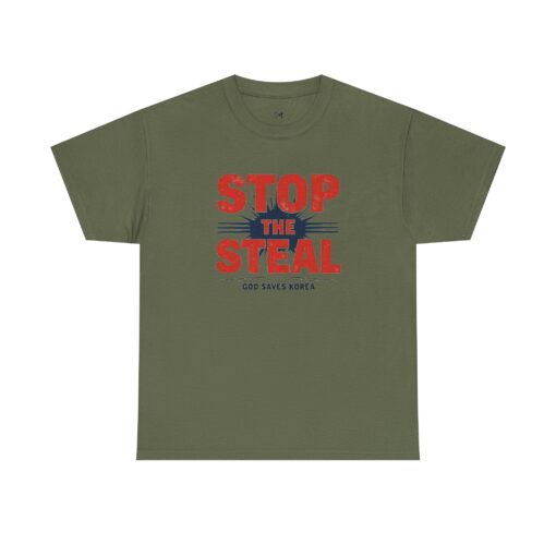 Stop the steal Unisex Heavy Cotton Tee - Image 25