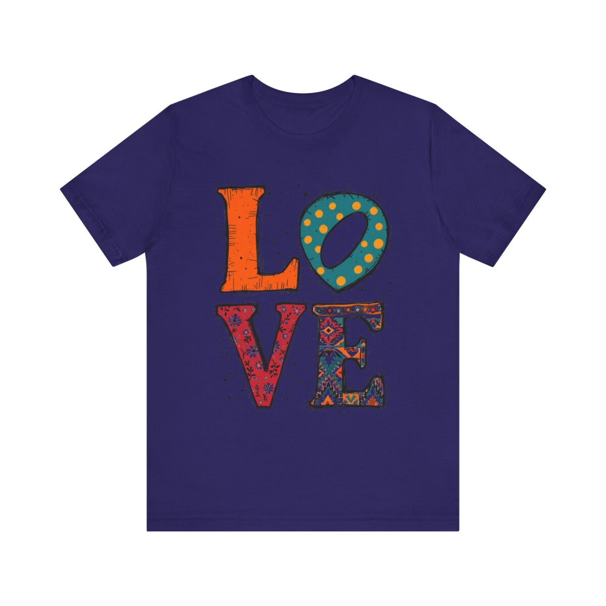 LOVE Unisex Jersey Short Sleeve Tee - Image 25