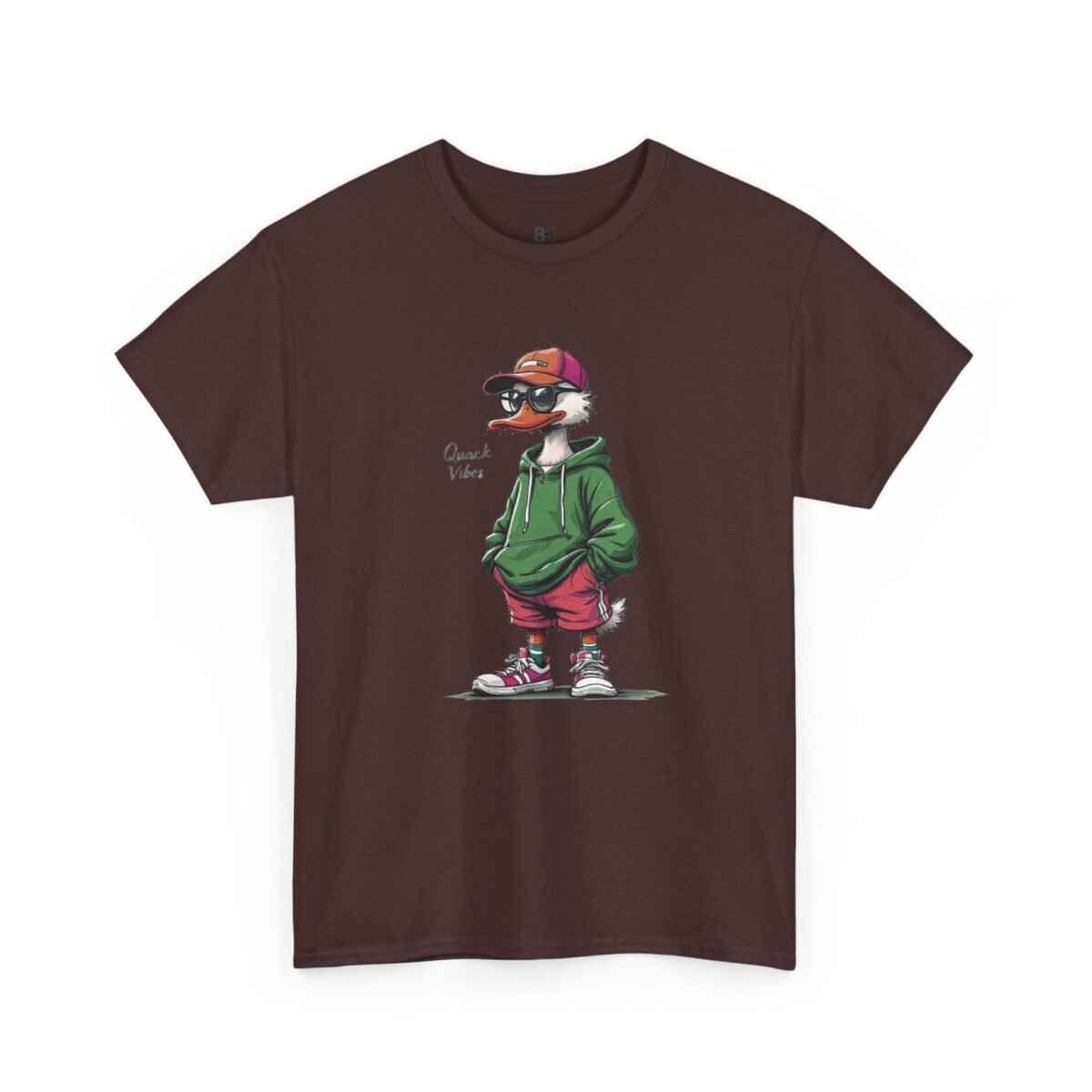 Quack Vibes Unisex Heavy Cotton Tee - Image 11