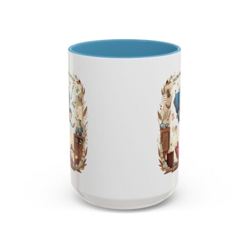 Falling into fantasy Accent Coffee Mug (11, 15oz) - Image 37