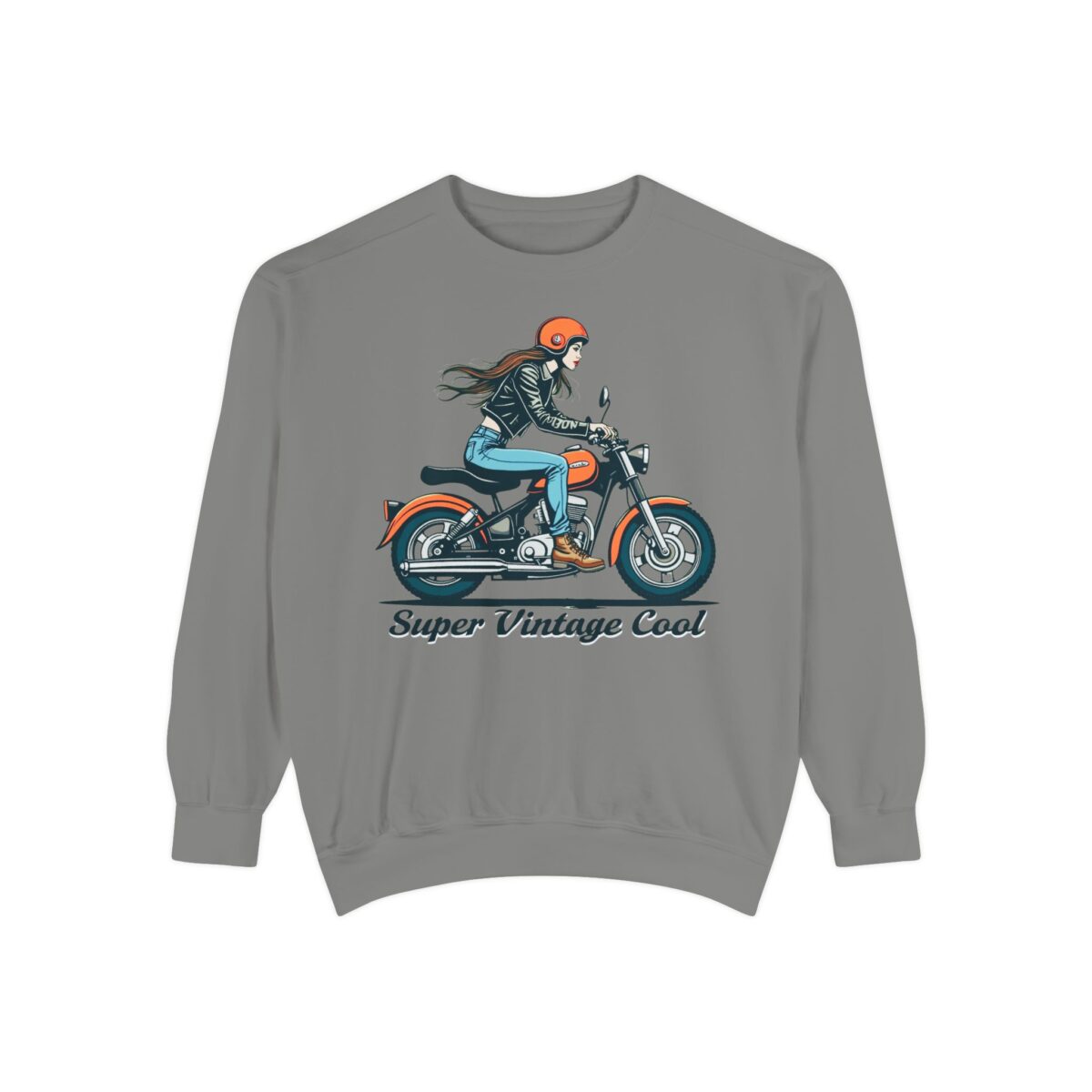 Super vintage cool Unisex Garment-Dyed Sweatshirt - Image 13