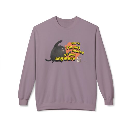 I'm not scared of you anymore Unisex Midweight Softstyle Fleece Crewneck Sweatshirt - Image 17