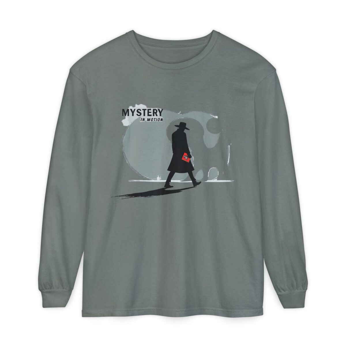 Mystery in motion Unisex Garment-dyed Long Sleeve T-Shirt