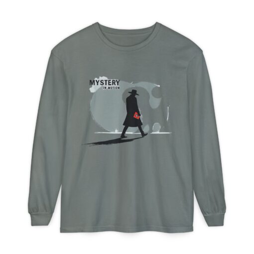 Mystery in motion Unisex Garment-dyed Long Sleeve T-Shirt