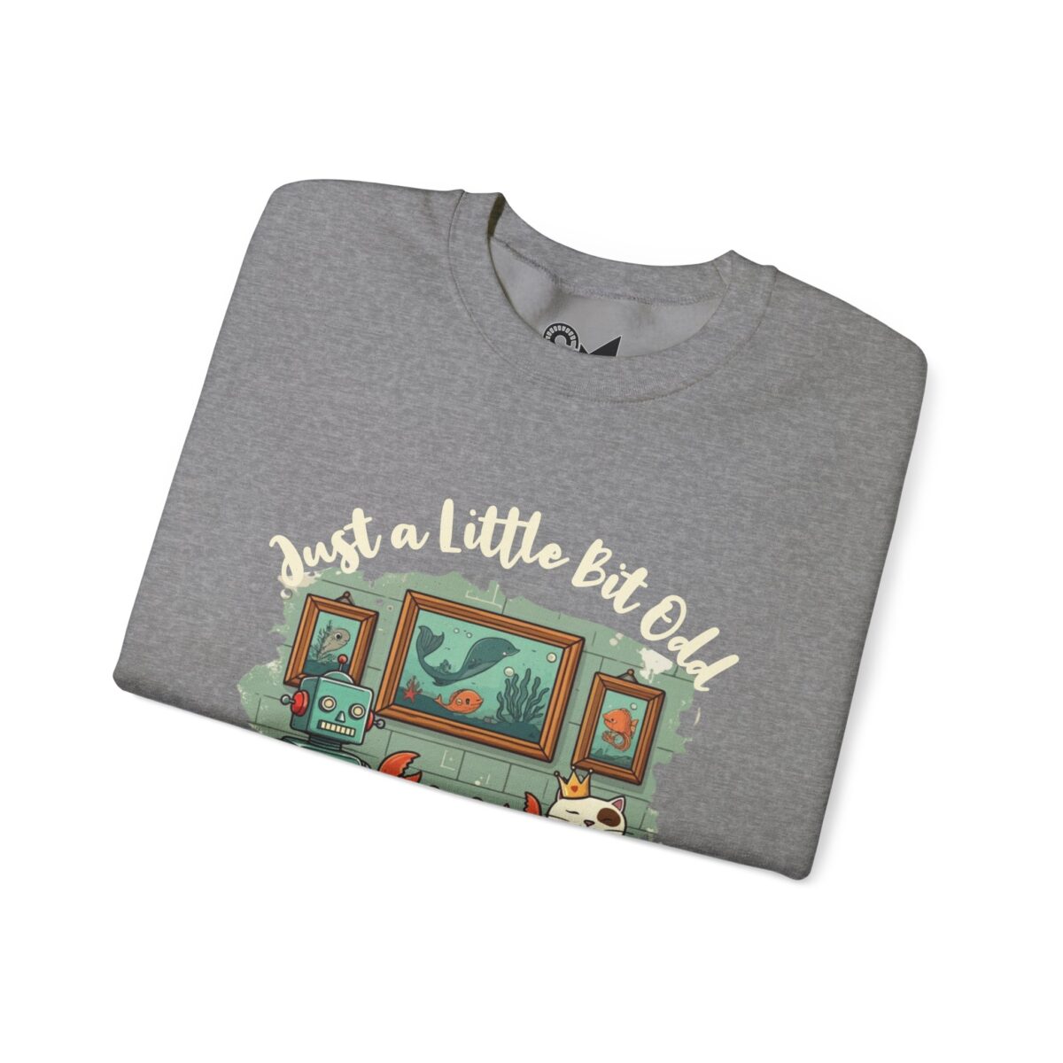 Just a little bit odd Unisex Heavy Blend™ Crewneck Sweatshirt - Image 19