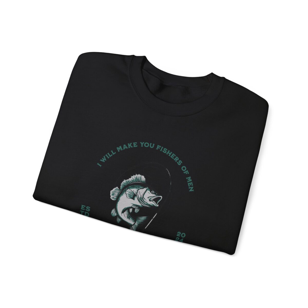 Super fisher Unisex Heavy Blend™ Crewneck Sweatshirt - Image 7