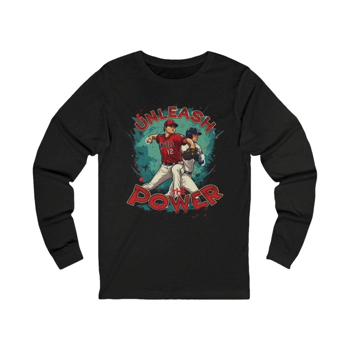 Unleash the power Unisex Jersey Long Sleeve Tee - Image 5