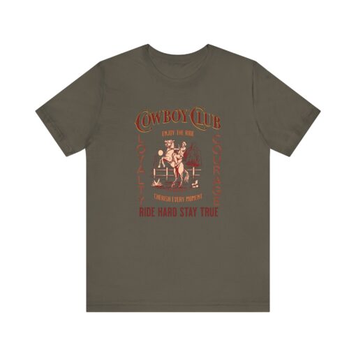 Cowboy club Unisex Jersey Short Sleeve Tee - Image 17