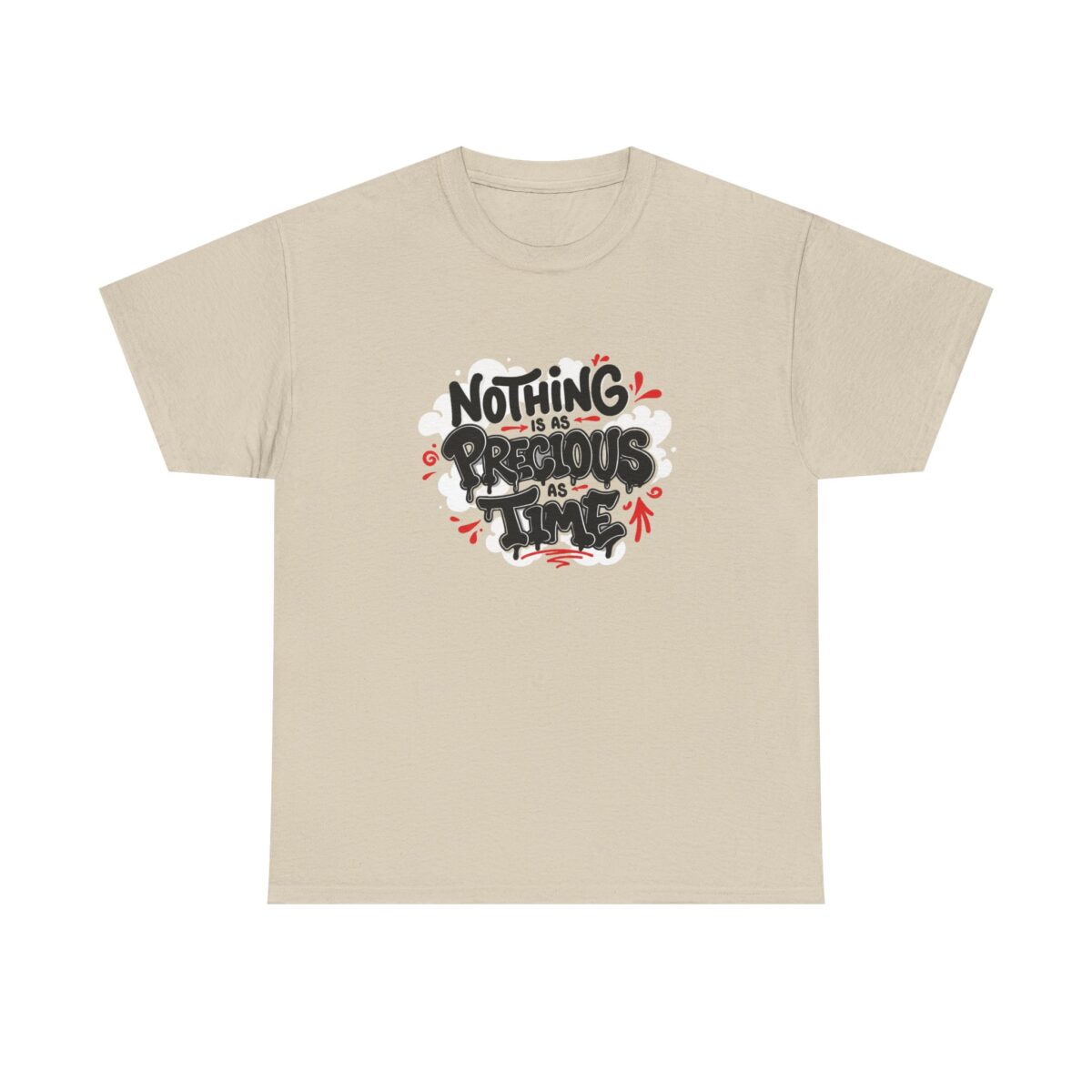 Nothing is as Precious as Time Unisex Heavy Cotton Tee - Image 9