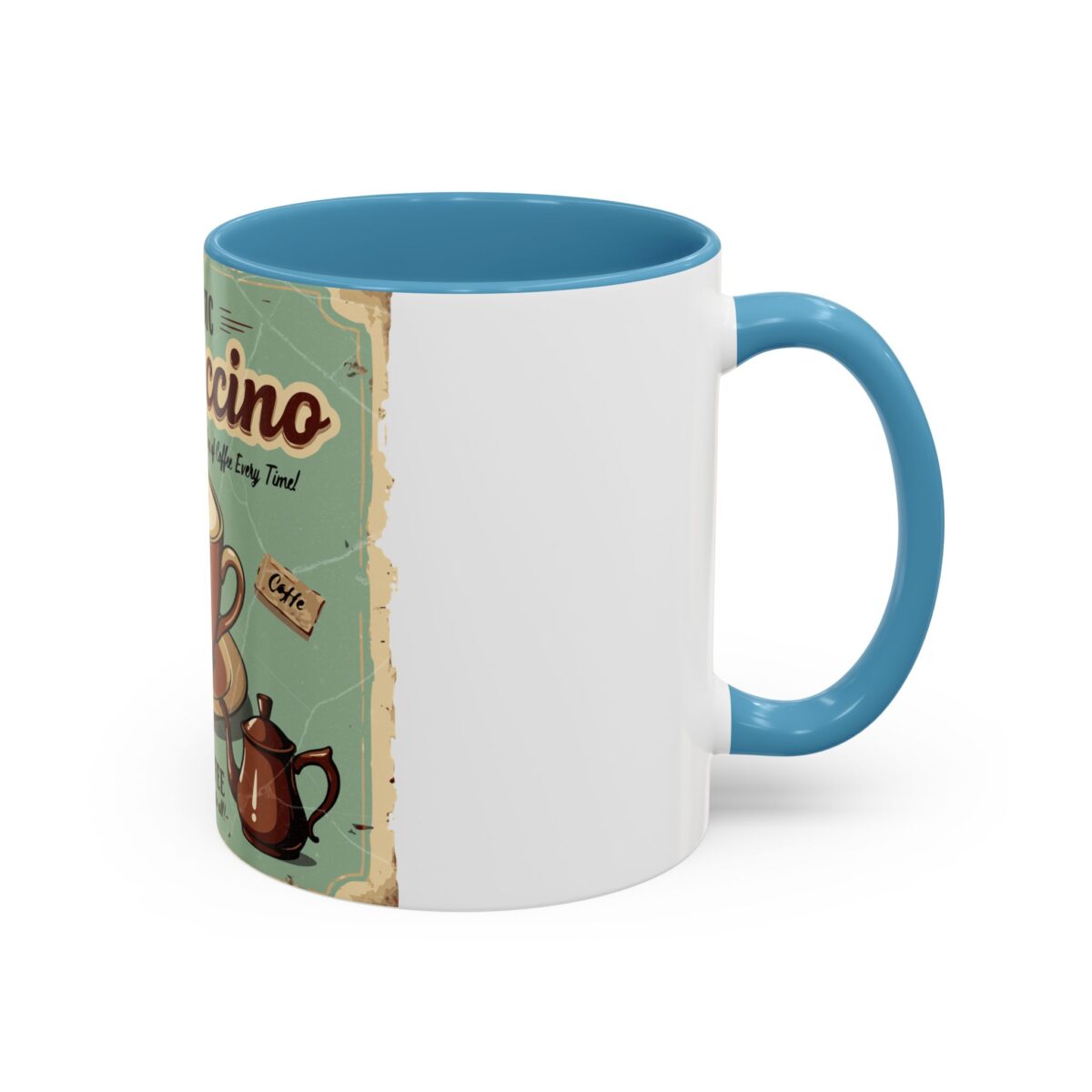 Classic Cappuccino Accent Coffee Mug (11, 15oz) - Image 34