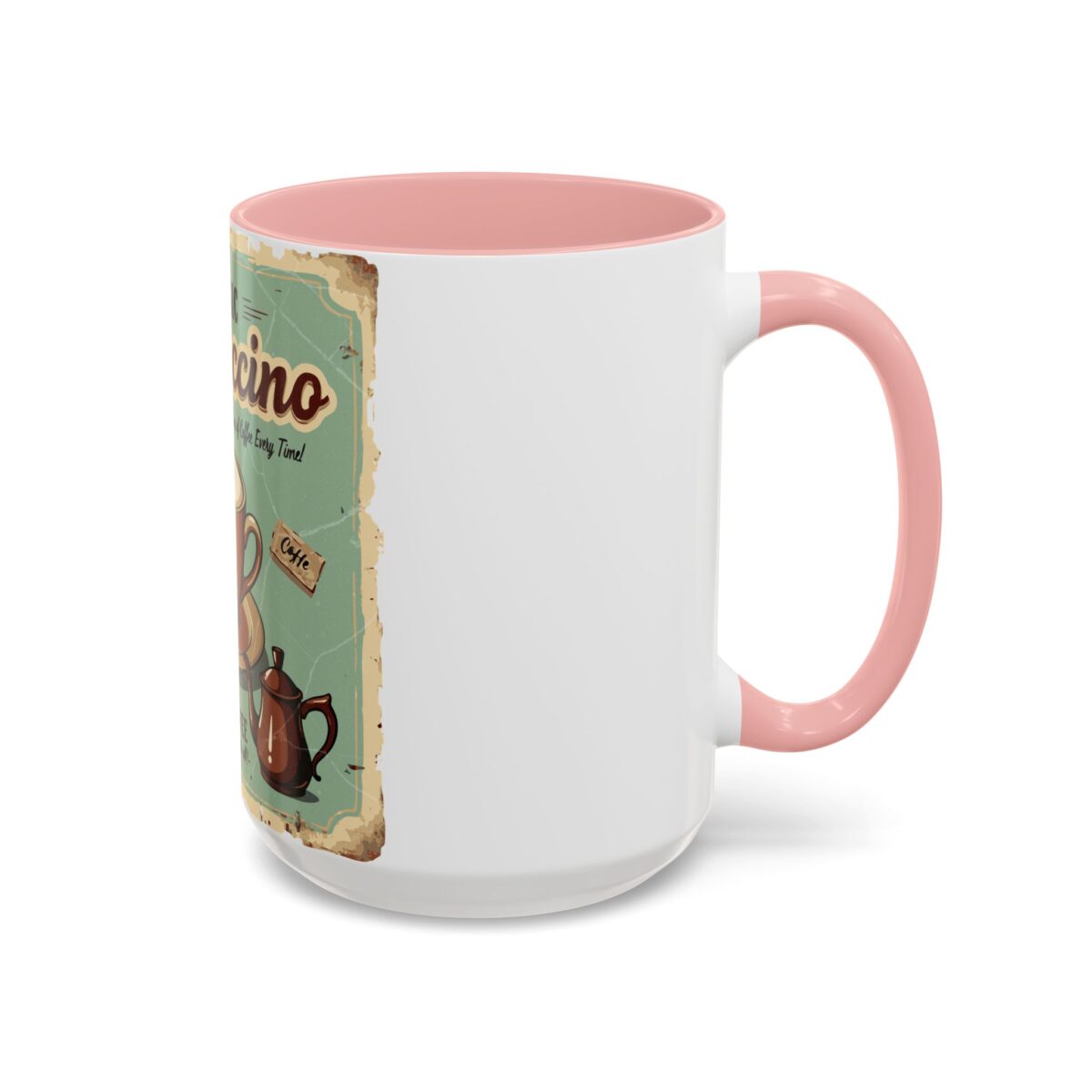 Classic Cappuccino Accent Coffee Mug (11, 15oz) - Image 26