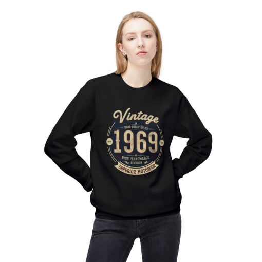 Vintage 1969 Unisex Midweight Softstyle Fleece Crewneck Sweatshirt - Image 7