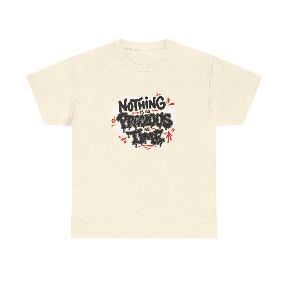 Nothing is as Precious as Time Unisex Heavy Cotton Tee - Image 21