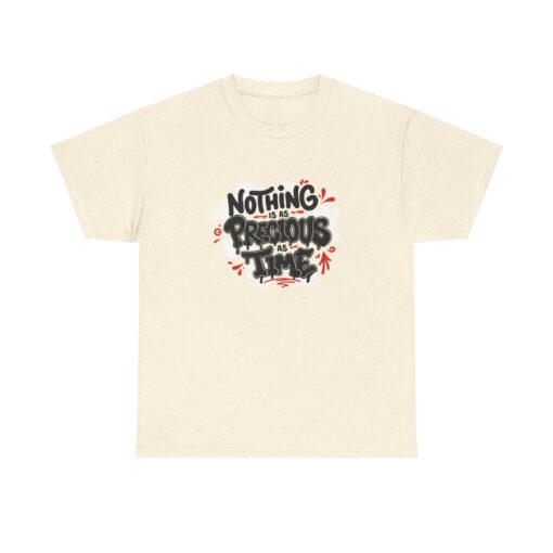 Nothing is as Precious as Time Unisex Heavy Cotton Tee - Image 21