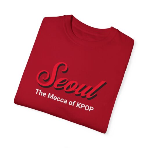 Seoul K-Pop Unisex Garment-Dyed T-Shirt - Trendy & Stylish - Image 11