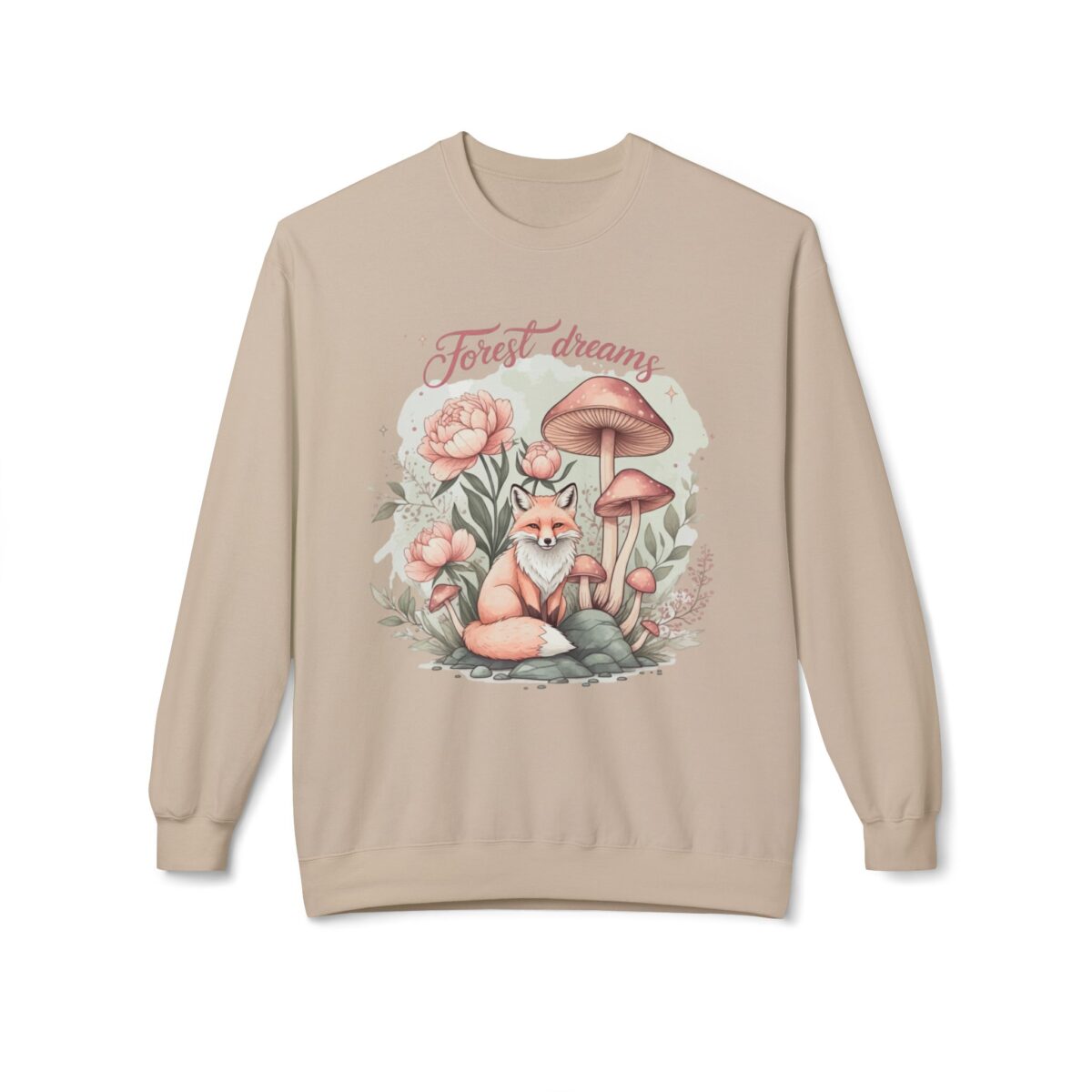 Forest dream Unisex Midweight Softstyle Fleece Crewneck Sweatshirt - Image 9