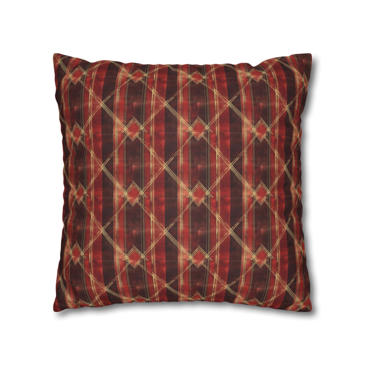 Sparkly red hues Faux Suede Square Pillowcase - Image 11
