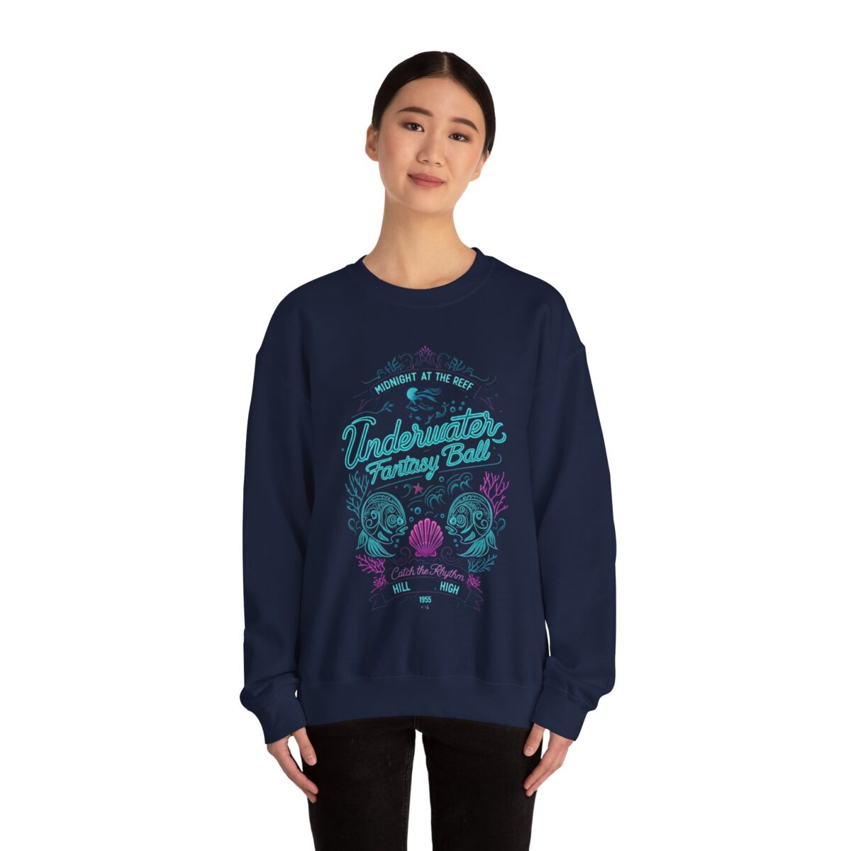 Underwater Unisex Heavy Blend™ Crewneck Sweatshirt - Image 12