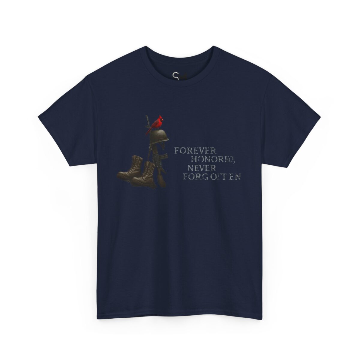 Forever honored, never forgotten Unisex Heavy Cotton Tee - Image 23