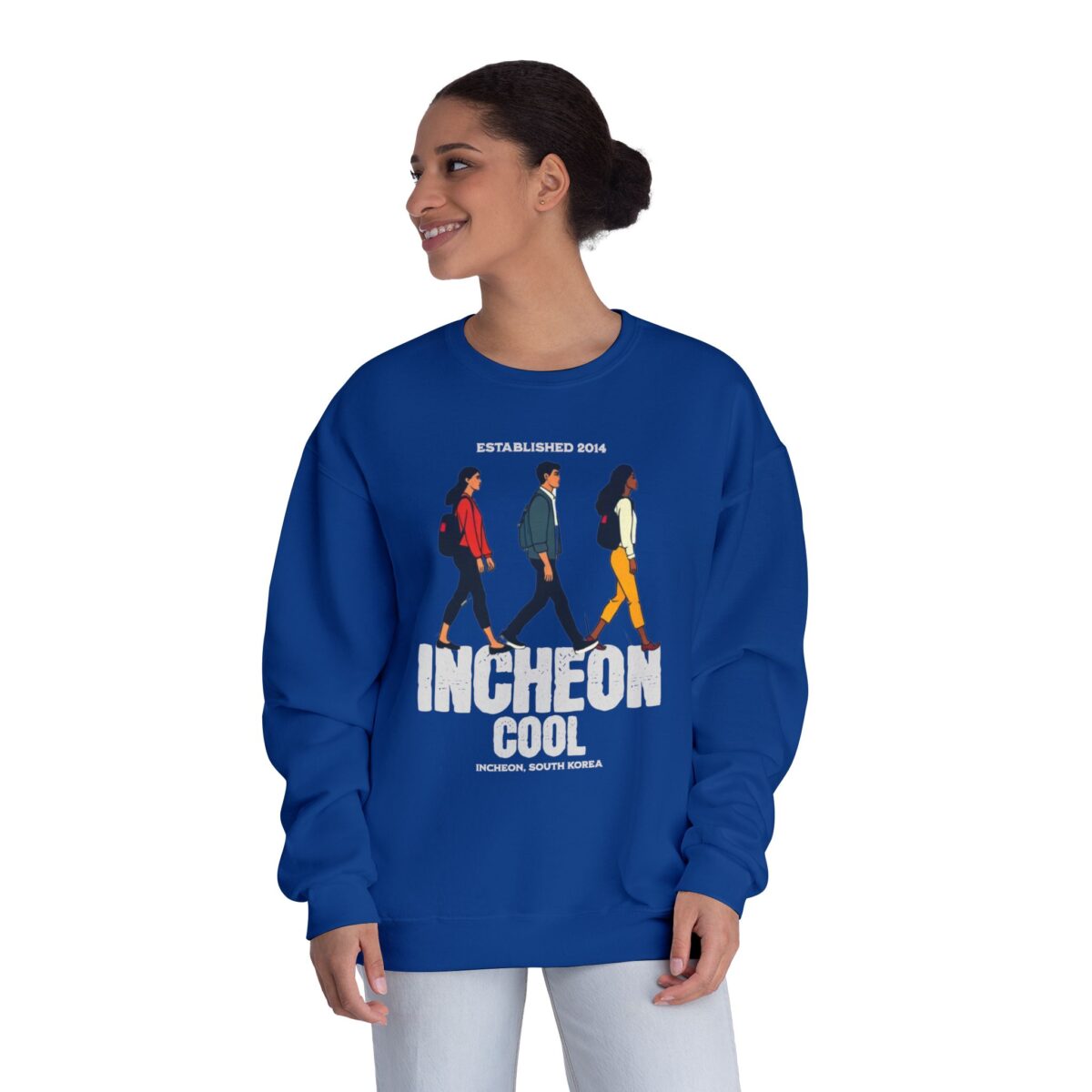 Incheon Cool Unisex NuBlend® Crewneck Sweatshirt - Image 36