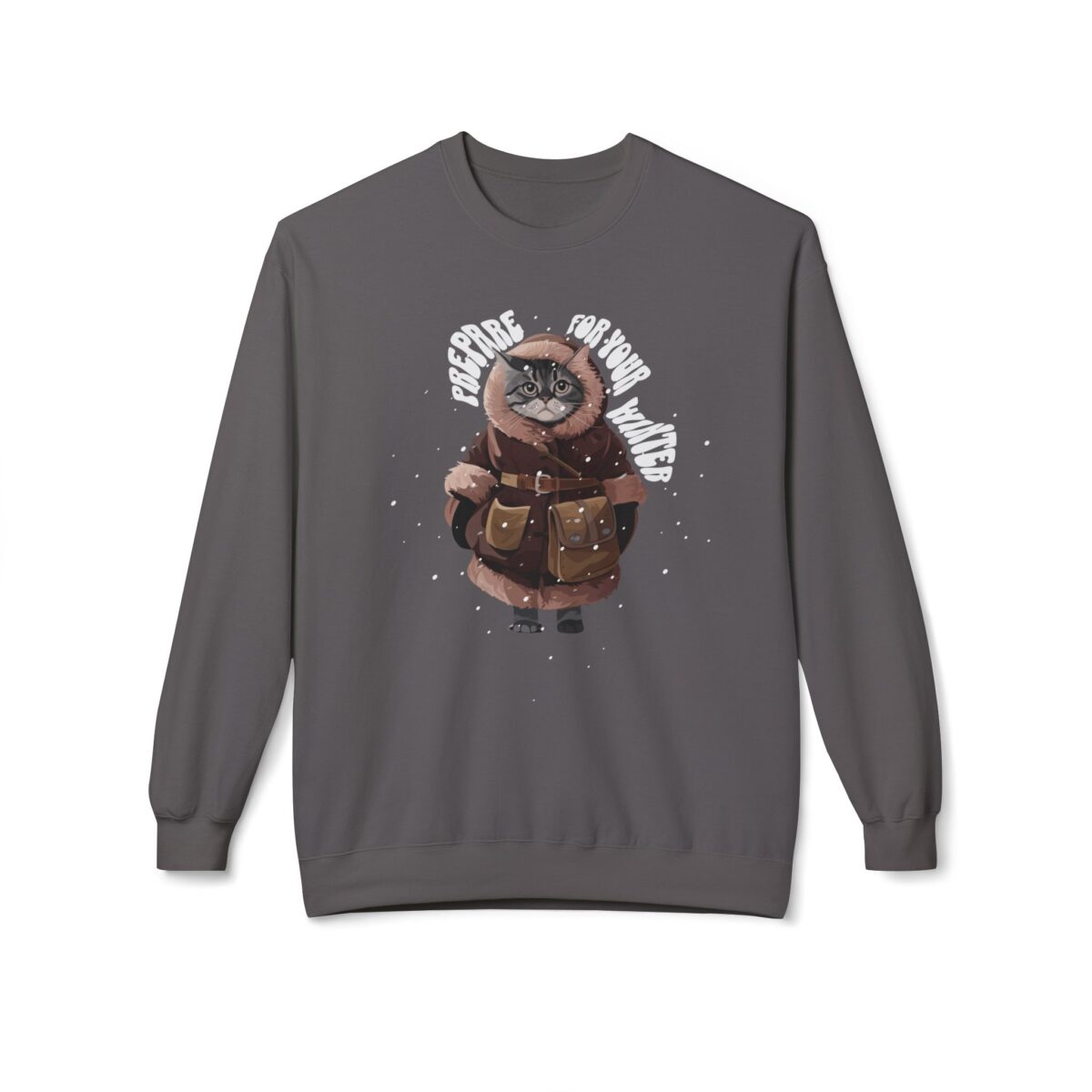 Prepare for your winter Unisex Midweight Softstyle Fleece Crewneck Sweatshirt - Image 33