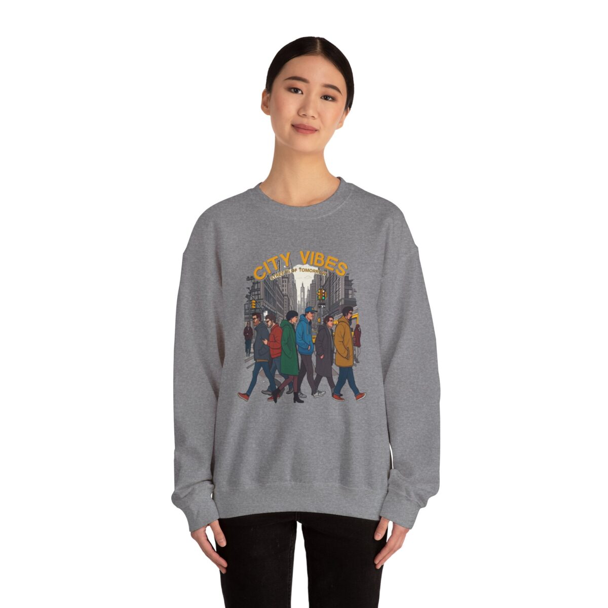 City vibes Unisex Heavy Blend™ Crewneck Sweatshirt - Image 24