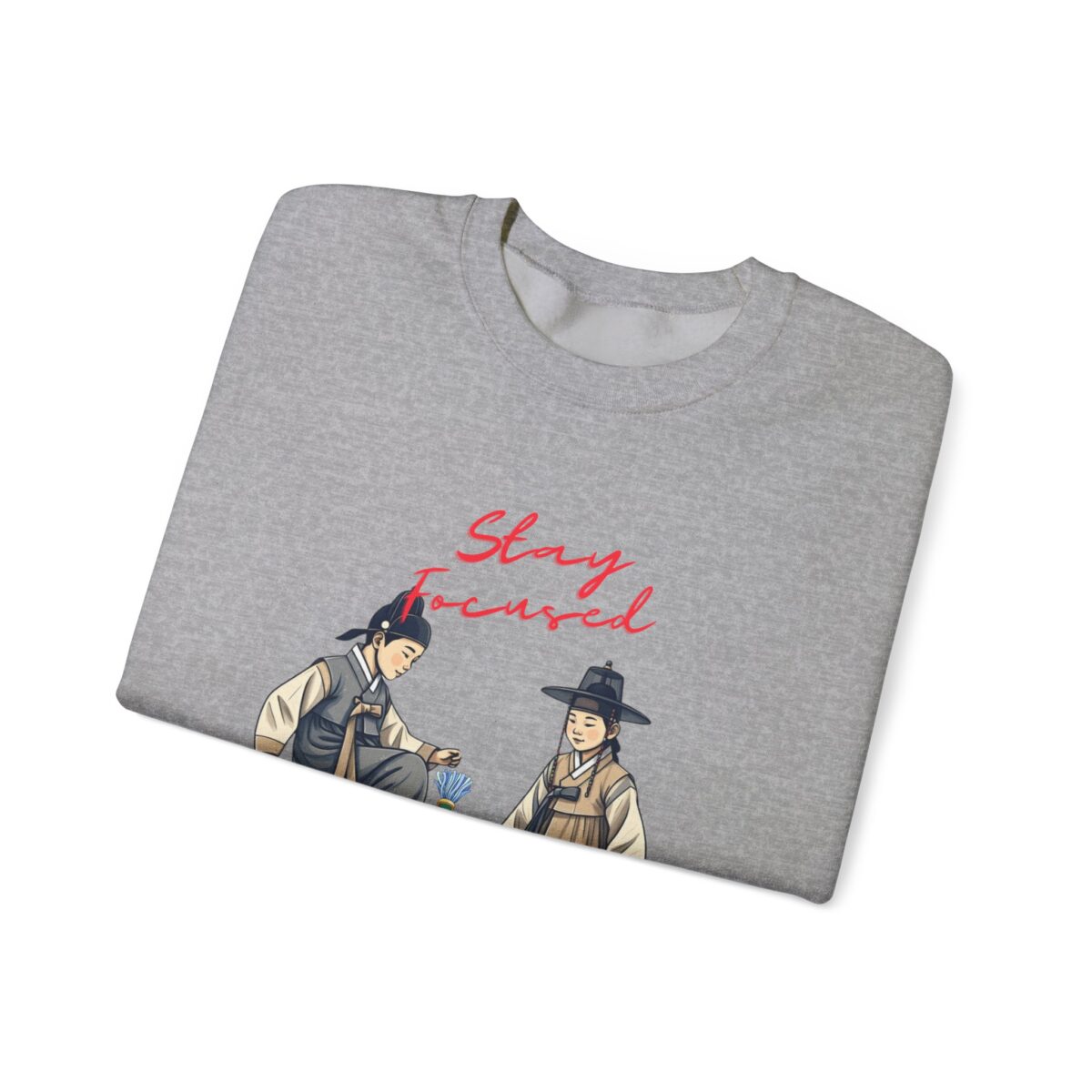 Stay Focus Unisex Heavy Blend™ Crewneck Sweatshirt - Image 3