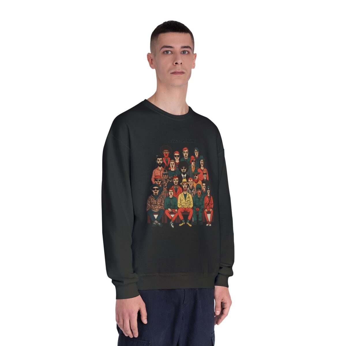 A bros gathering Unisex NuBlend® Crewneck Sweatshirt - Image 15