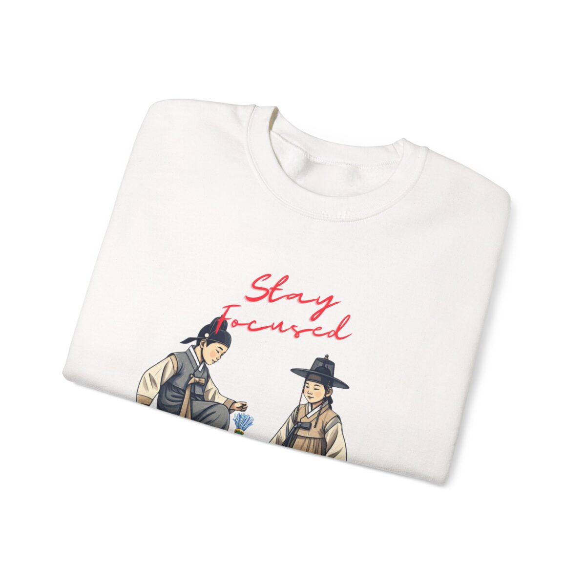 Stay Focus Unisex Heavy Blend™ Crewneck Sweatshirt - Image 7