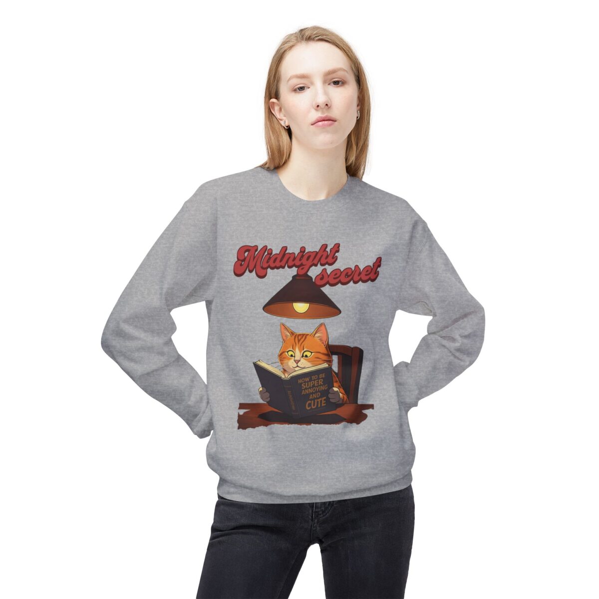 Midnight secret Unisex Midweight Softstyle Fleece Crewneck Sweatshirt - Image 15