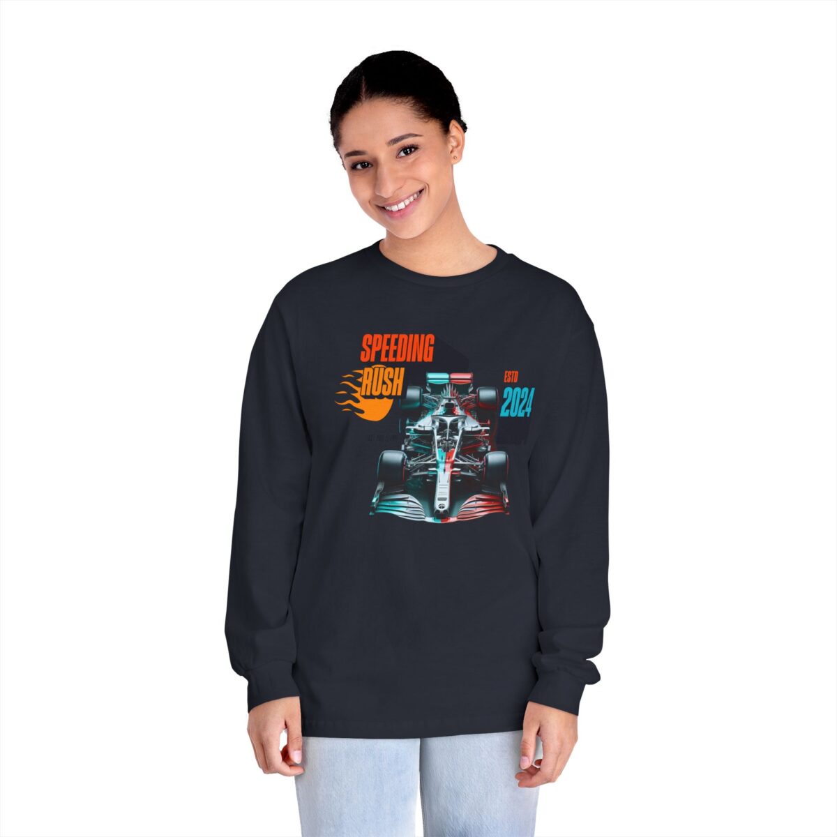 Speeding Rush Unisex Classic Long Sleeve T-Shirt - Image 16
