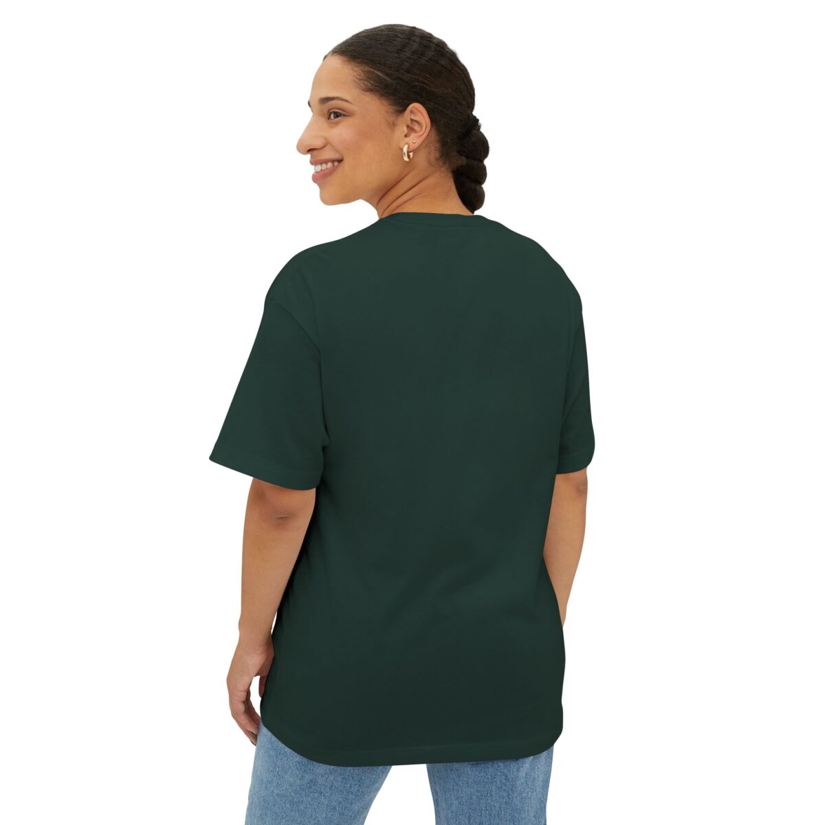 Hongdae style Unisex Oversized Boxy Tee - Image 4