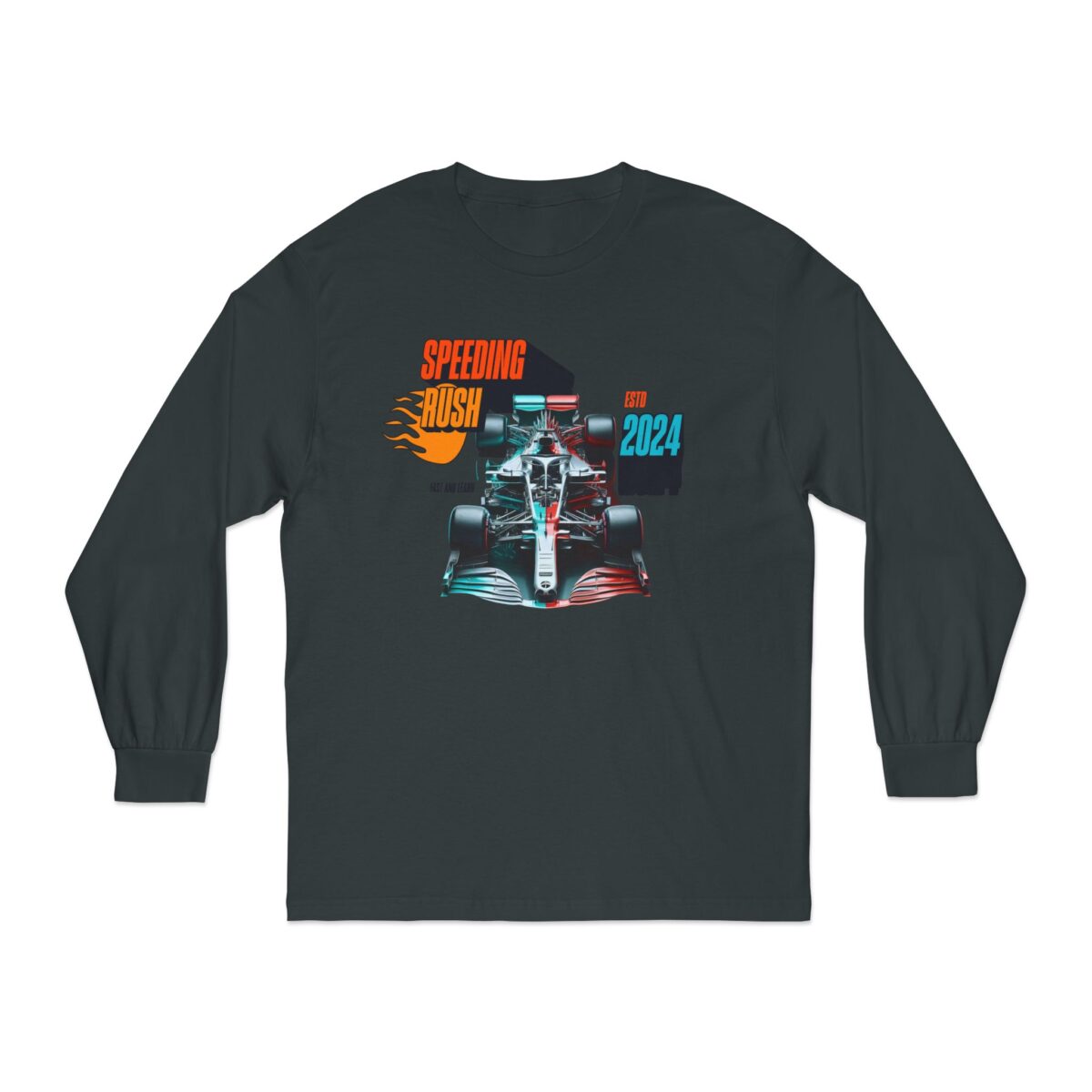 Speeding Rush Unisex Classic Long Sleeve T-Shirt - Image 9