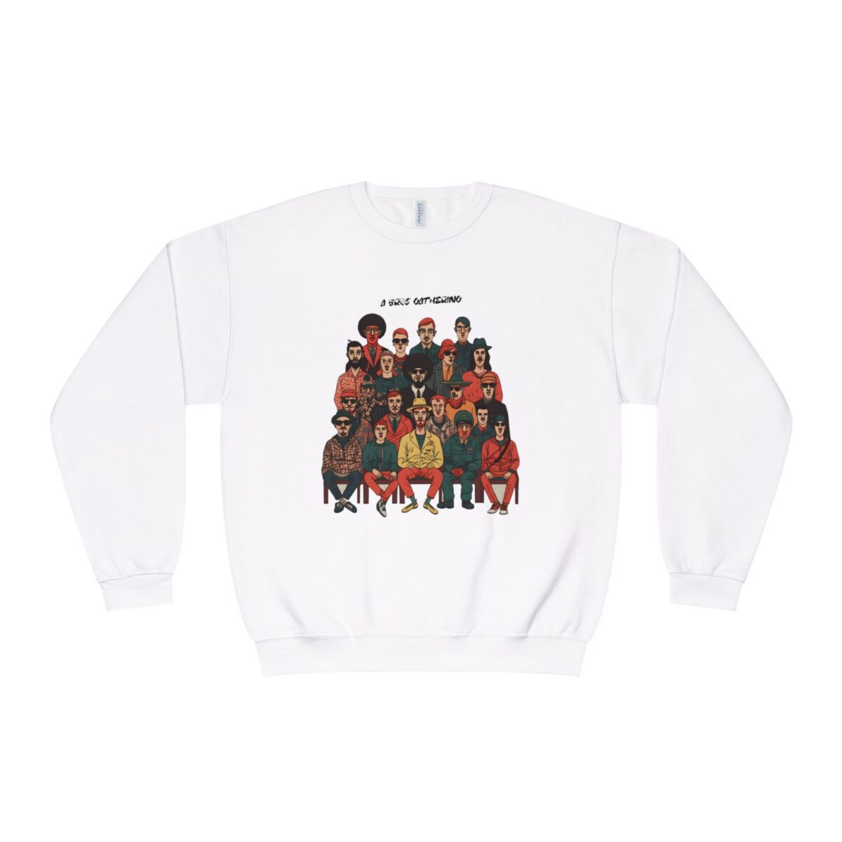 A bros gathering Unisex NuBlend® Crewneck Sweatshirt - Image 5