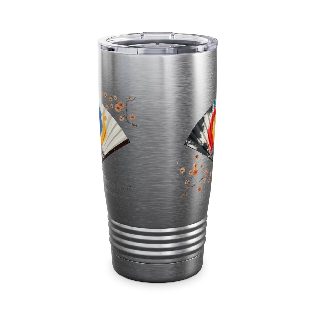 Korean traditional fan Ringneck Tumbler, 20oz - Image 5