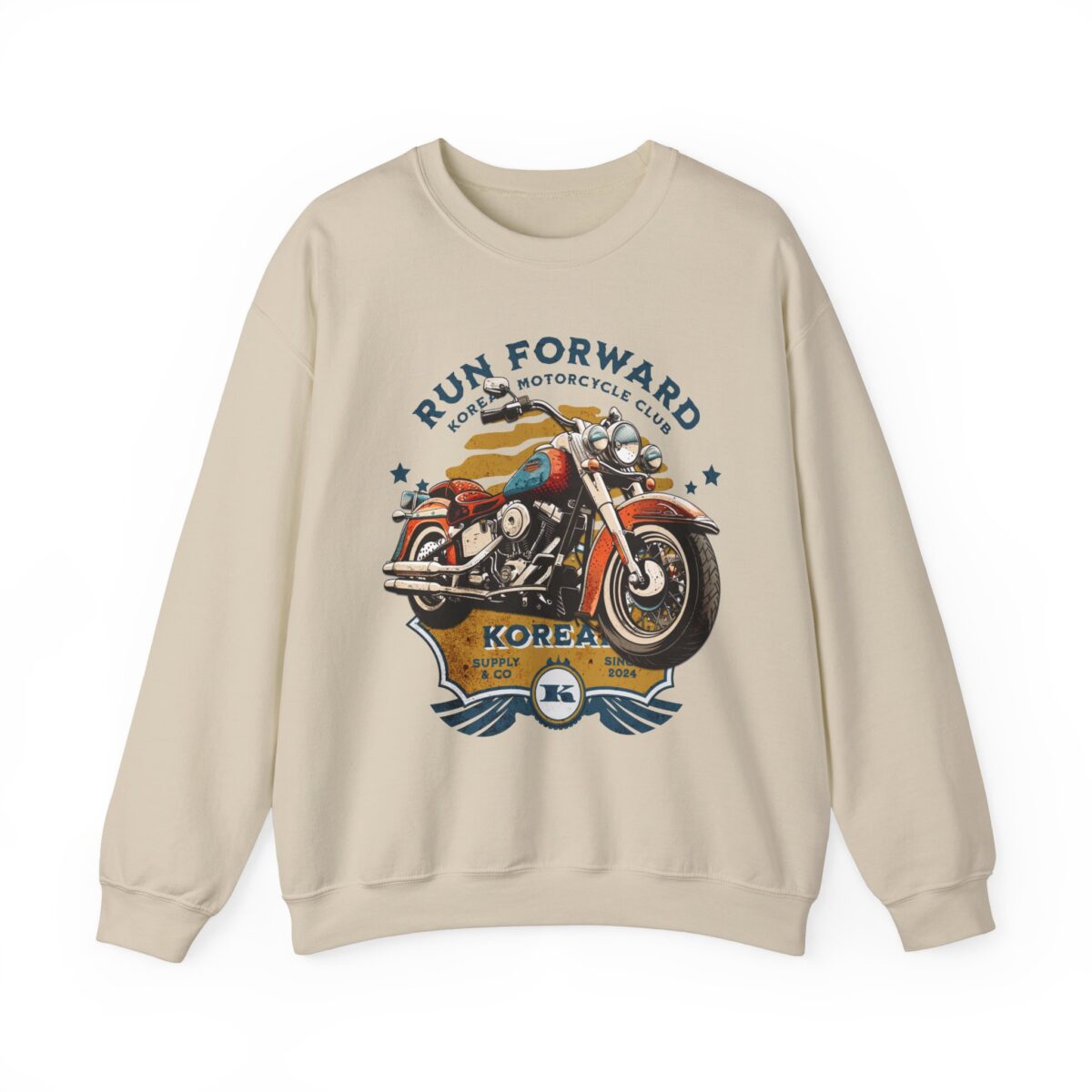 Run forward Unisex Heavy Blend™ Crewneck Sweatshirt - Image 17