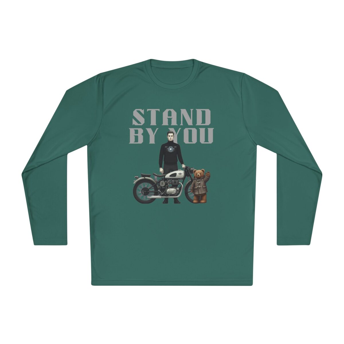 Stand by you Unisex Lightweight Long Sleeve Tee - Image 25
