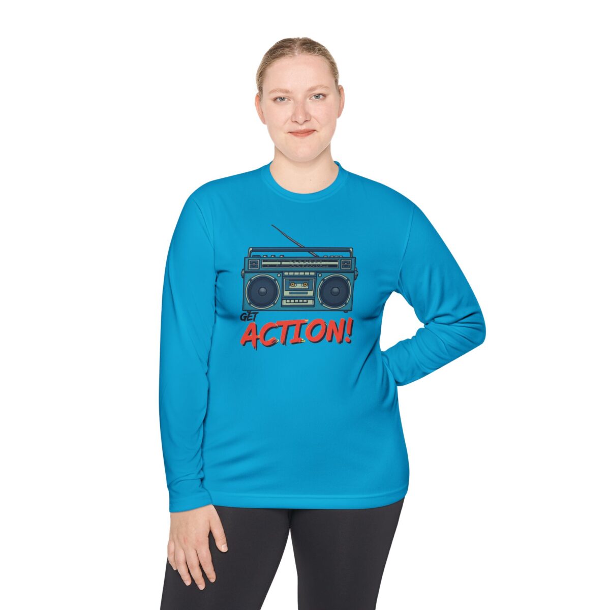 Get action Unisex Lightweight Long Sleeve Tee - Image 36