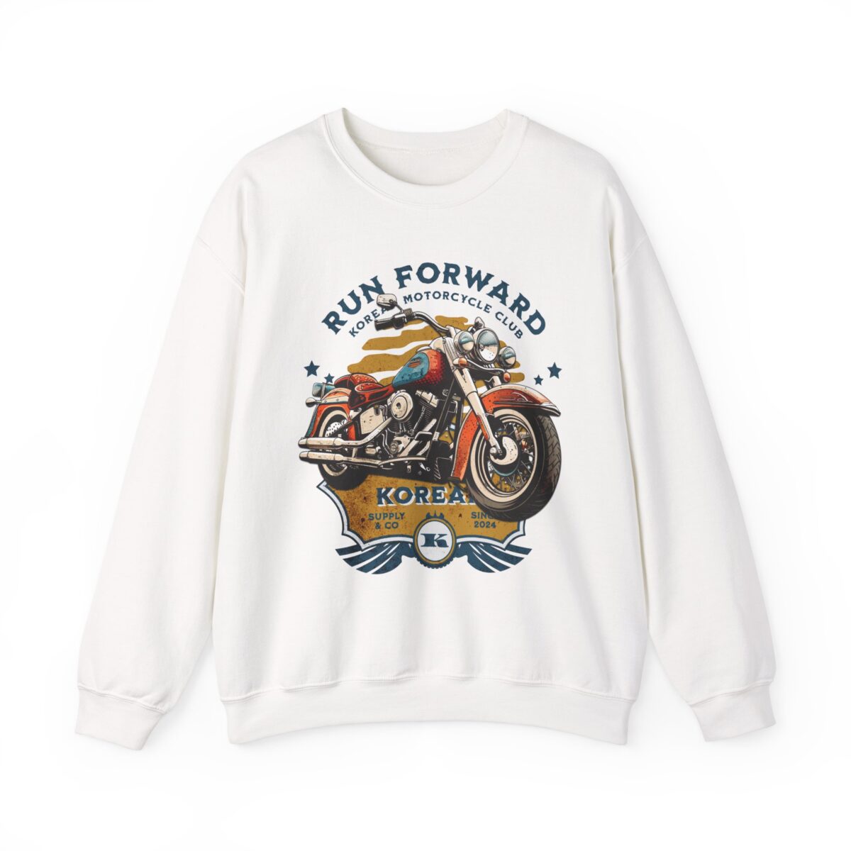 Run forward Unisex Heavy Blend™ Crewneck Sweatshirt - Image 5
