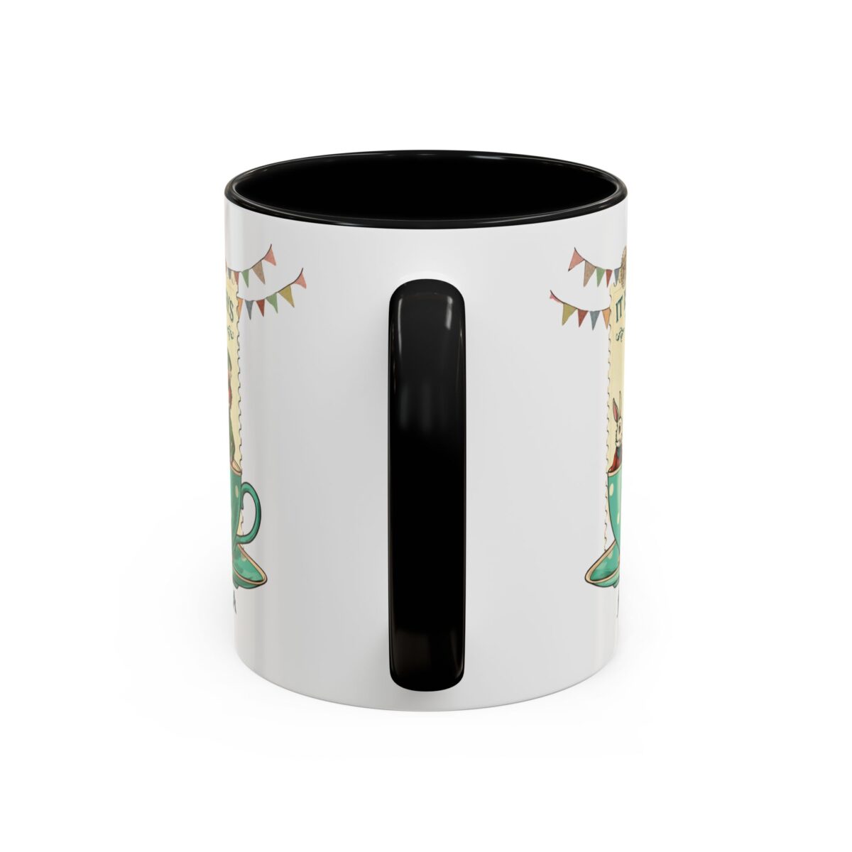 It is always time for tea Accent Coffee Mug (11, 15oz) - Image 4