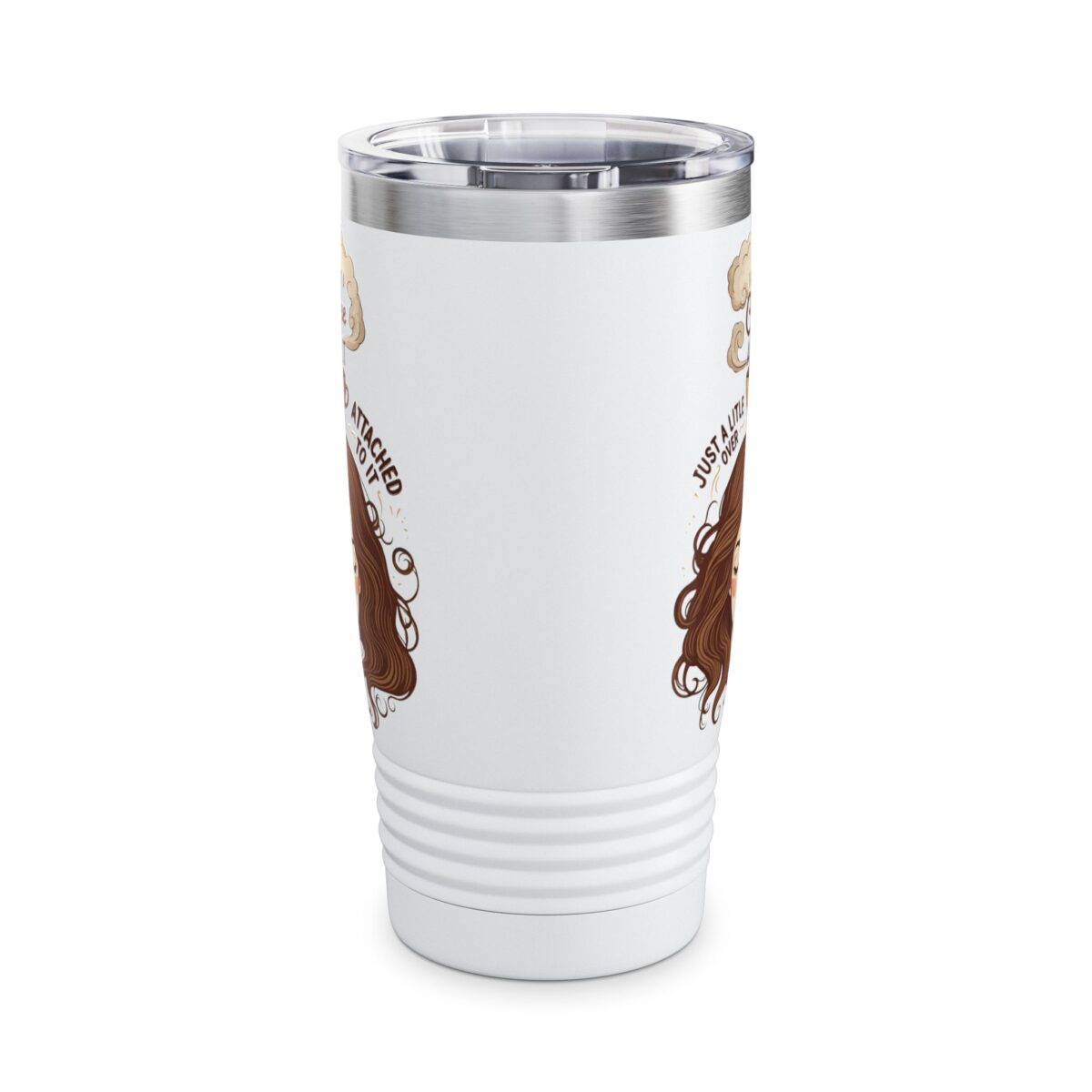I am not a coffee addict Ringneck Tumbler, 20oz - Image 3
