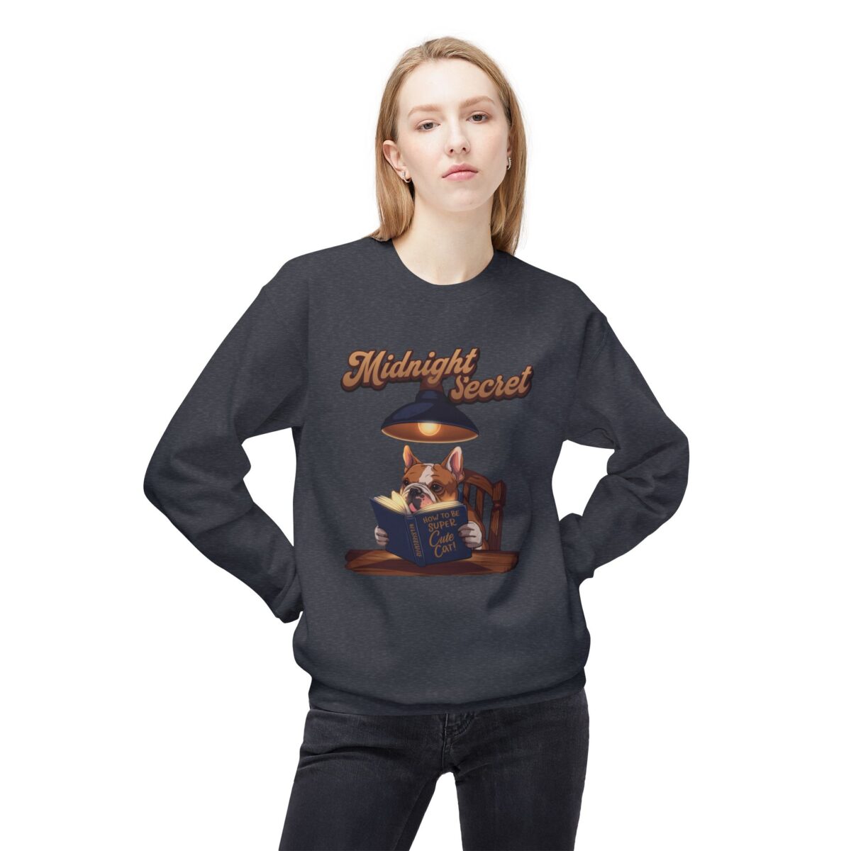 Midnight secret II Unisex Midweight Softstyle Fleece Crewneck Sweatshirt - Image 23