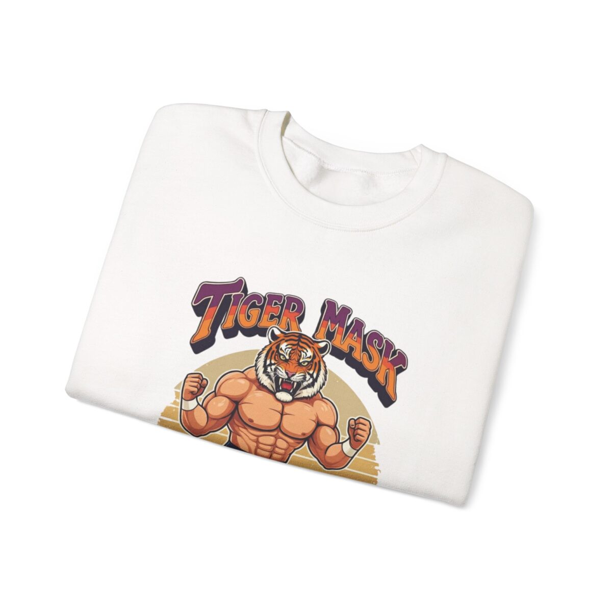 Tiger Mask Unisex Heavy Blend™ Crewneck Sweatshirt - Image 7