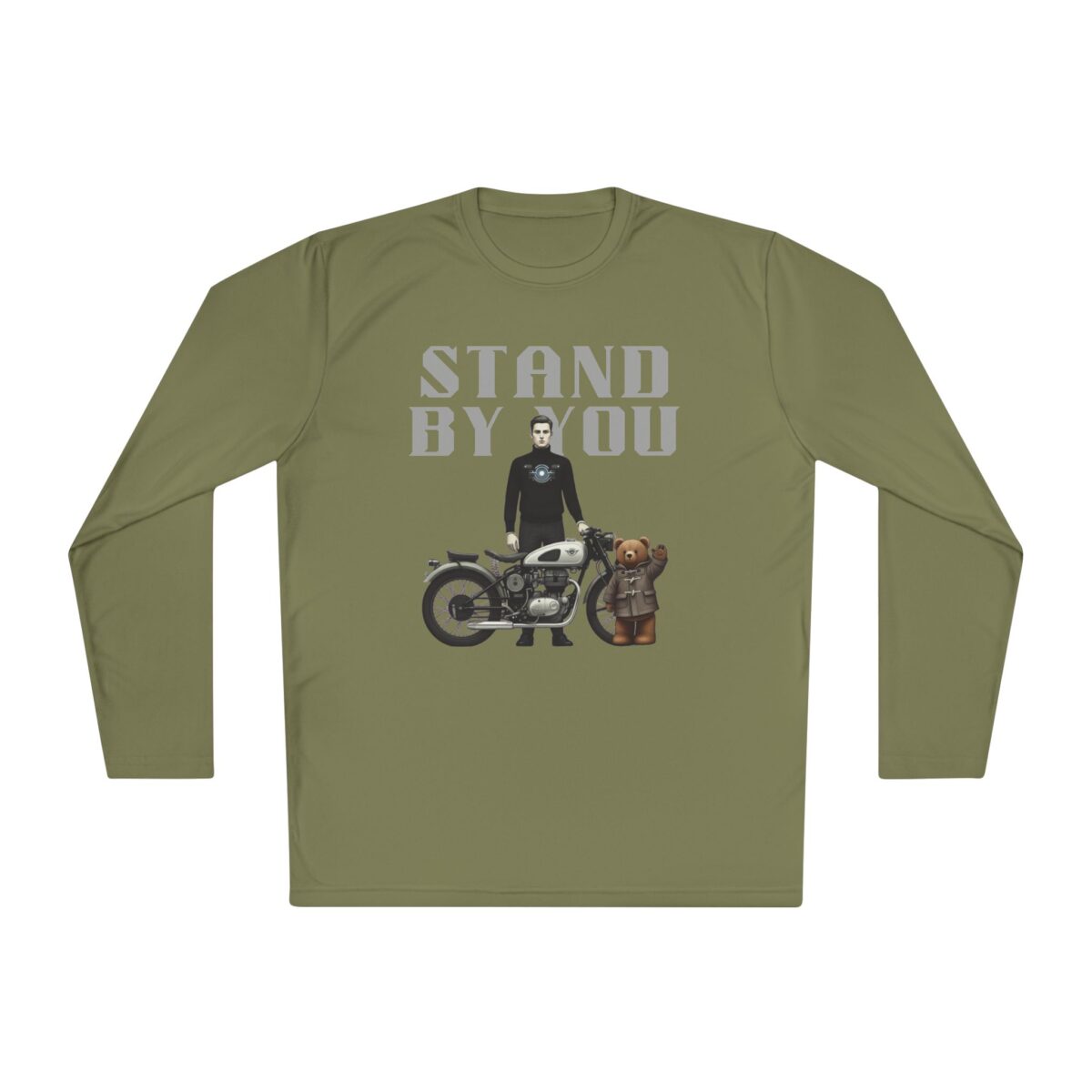 Stand by you Unisex Lightweight Long Sleeve Tee - Image 21