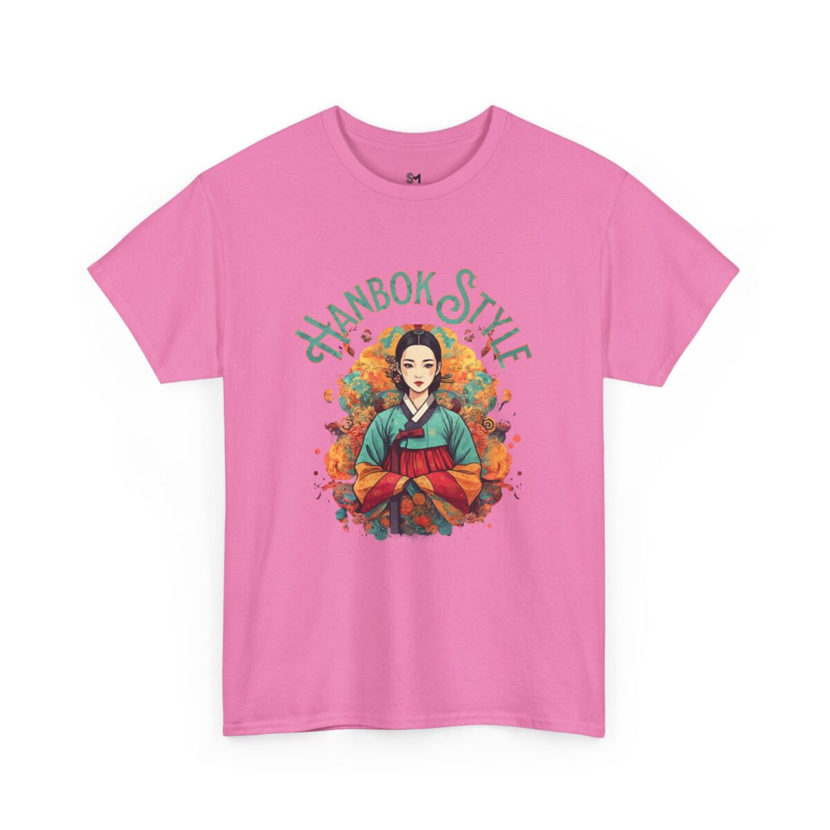 Hanbok Style Unisex Heavy Cotton Tee - Image 43