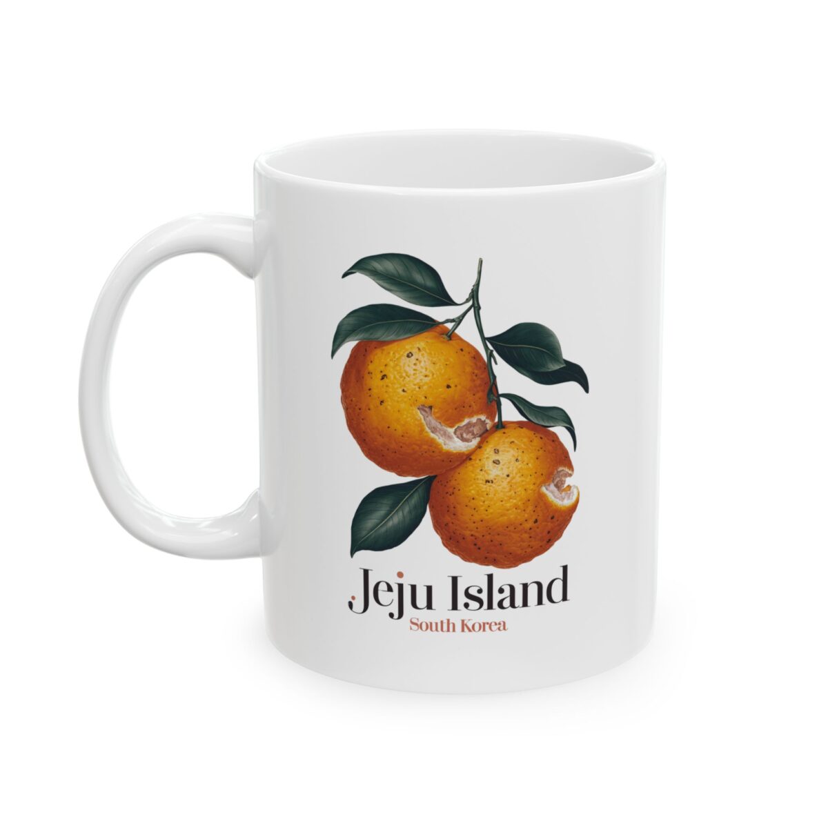Jeju Island Ceramic Mug, (11oz, 15oz)