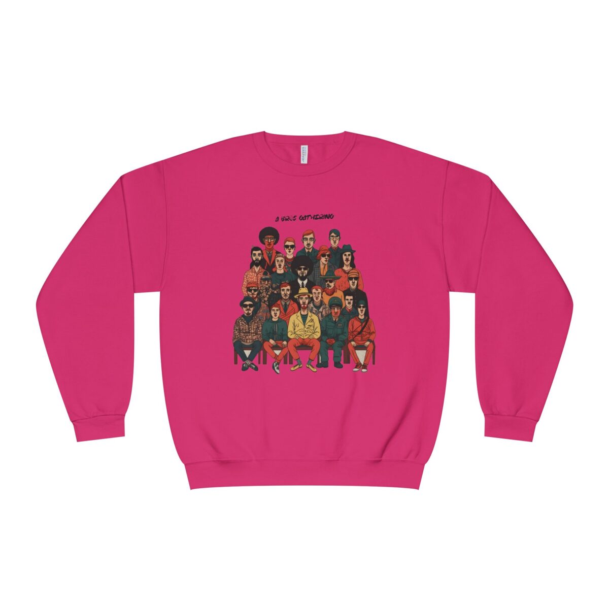 A bros gathering Unisex NuBlend® Crewneck Sweatshirt - Image 33