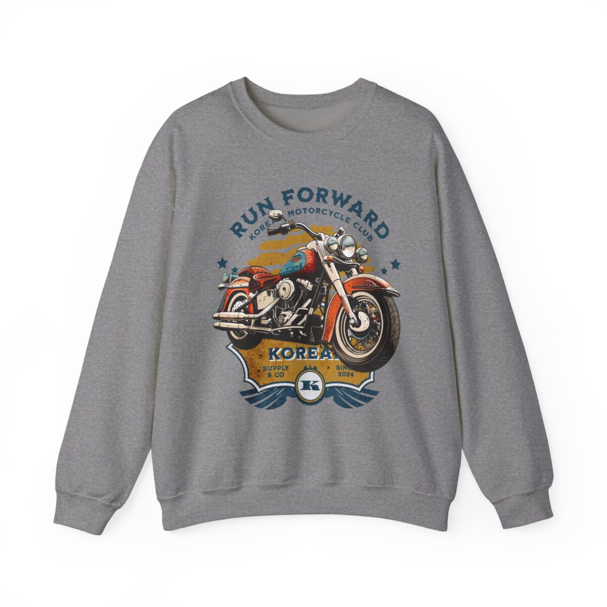 Run forward Unisex Heavy Blend™ Crewneck Sweatshirt - Image 37