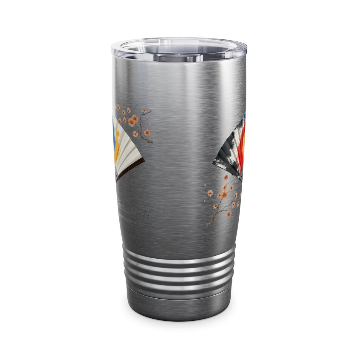 Korean traditional fan Ringneck Tumbler, 20oz - Image 7